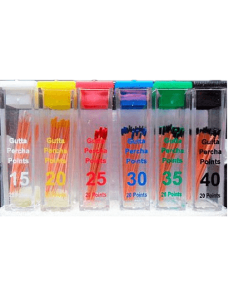 Conos de guttapercha