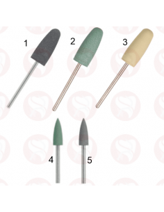 Puntas caucho para acrilico