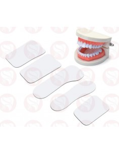 Kit espejos fotografía dental x 5 uds