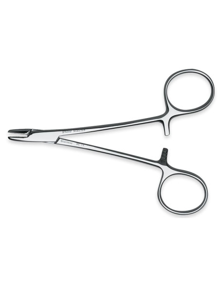 Pinza porta agujas