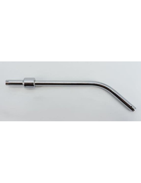 Canula de succion quirurgica Metalica