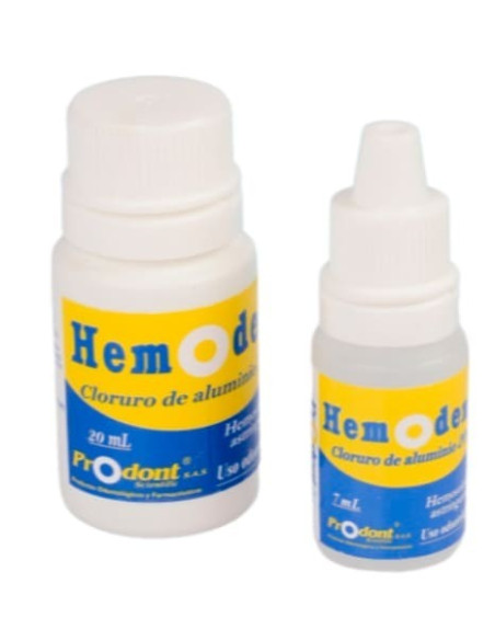 Hemodent Cloruro de Aluminio 20%