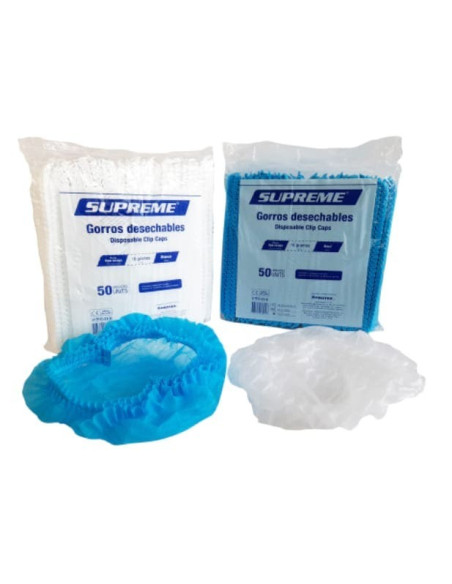 Gorros oruga x 100 uds