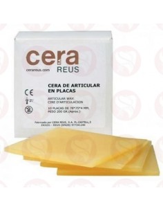 Cera amarilla en cuadros