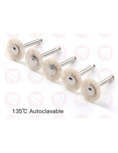 Cepillo pelo cabra blanco