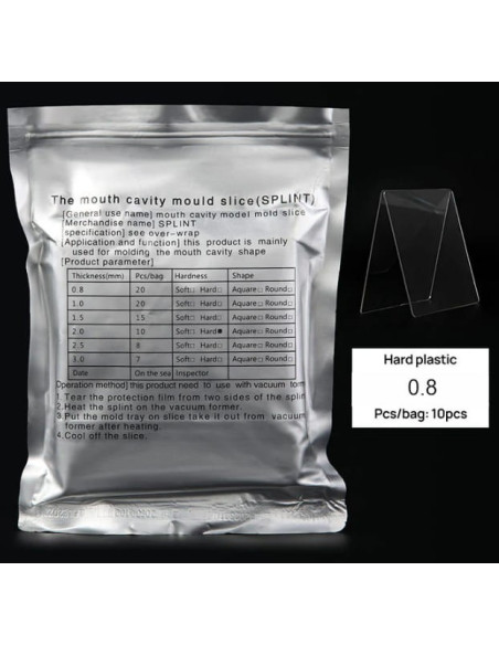 Placas de acetato 0.8 rigidas