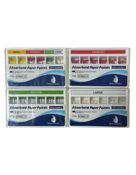 Puntas papel para sistema Wave One Gold