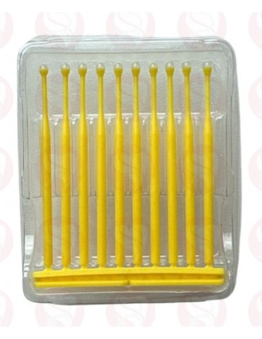 Instrumento de colocación con punta adhesiva flexible 10 uds
