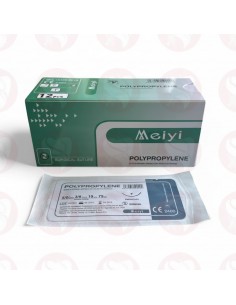 Sutura polipropileno Meiyi x 12 uds