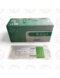 Sutura Nylon Meiyi x 12 uds