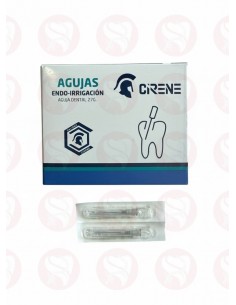 Agujas de Irrigación Endodóntica – Caja x 100 uds