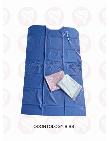 Babero plástico largo