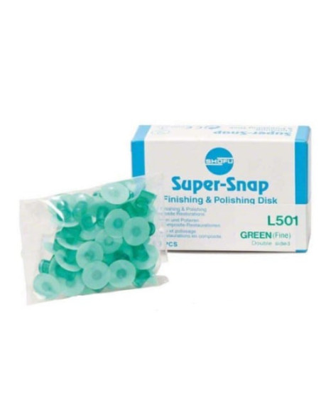 Discos Shofu verde fino 50u