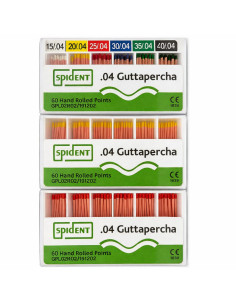 Conos de Gutapercha taper 04  SPIDENT
