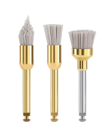 Kit de cepillos pulidores Diabrush EVE con fibra diamantada, referencias WTD1, WSD1 y WZD1