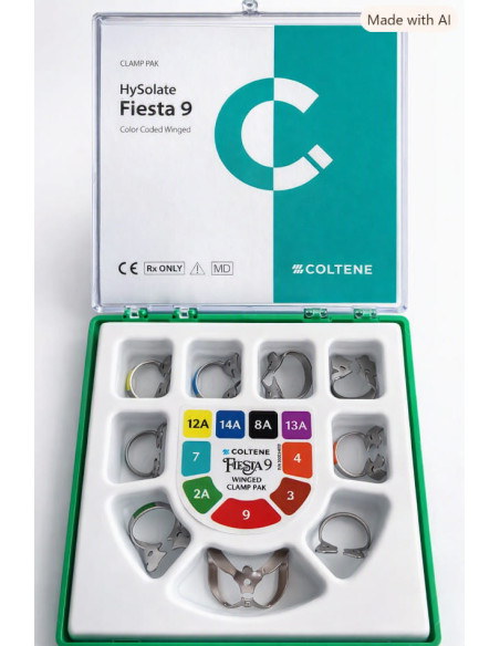 Kit Grapas Fiesta 9 Coltene HySolate x9 Con Ala