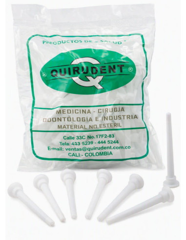 Protector Desechable para Jeringa Triple Quirudent x 50 Uds