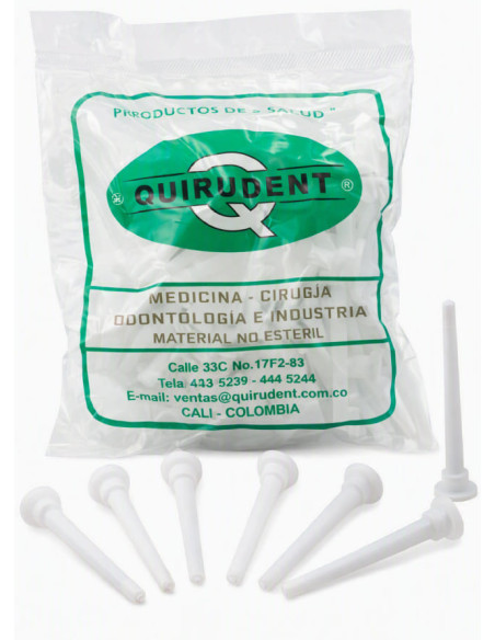 Protector Desechable para Jeringa Triple Quirudent x 50 Uds