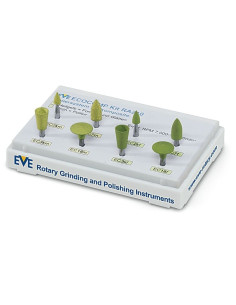Ecocomp Kit EVE x 8 unidades | Acabado y pulido de resinas dentales