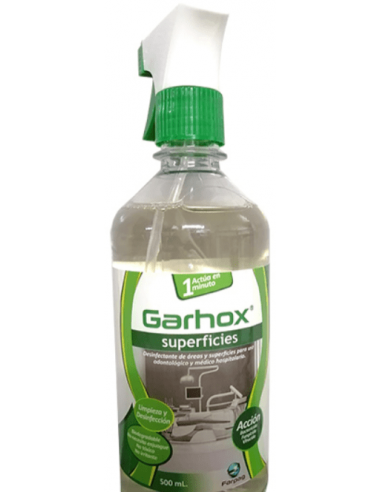Garhox 500 ml - desinfectante de equipos y superficies